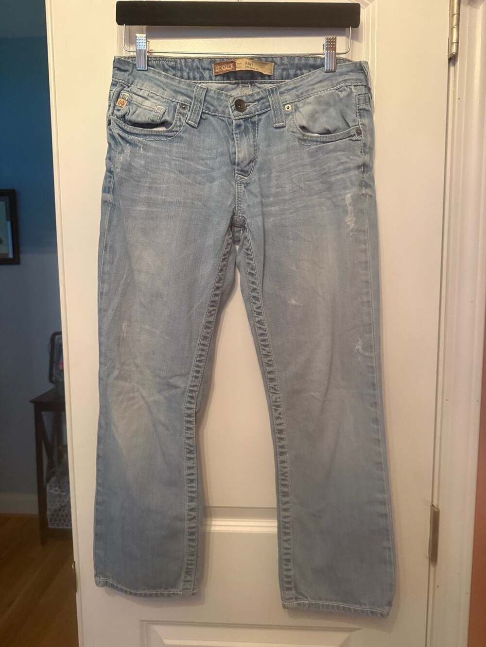 Big Star Remy Low Rise Fit Women's Light Wash Jeans Size 27